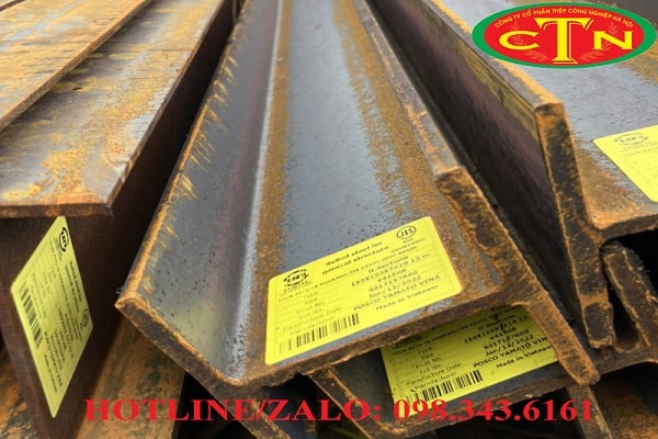 Thép hình I 194 x 150 x 6 x 9 x 12m
